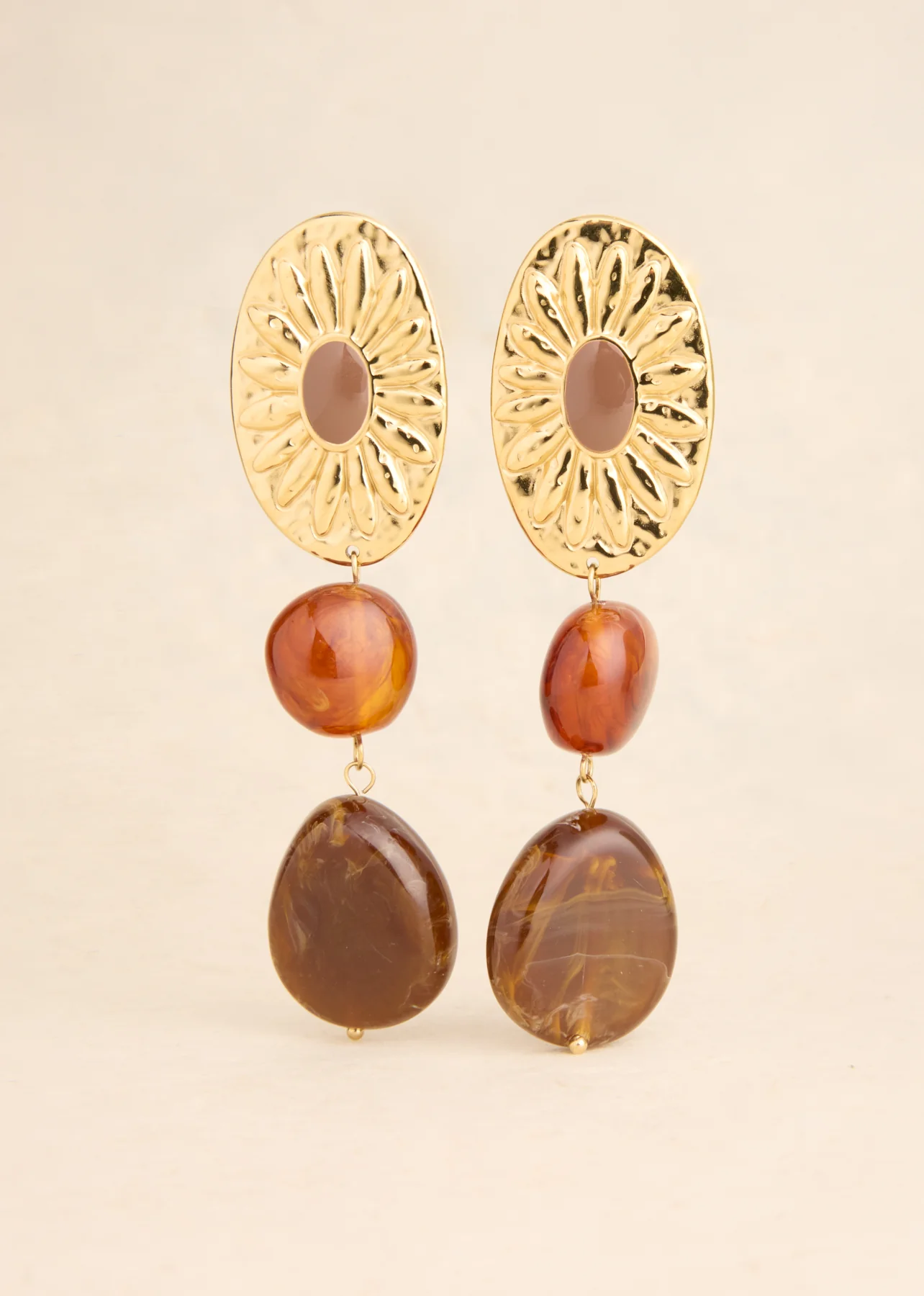 Boucles d'oreilles Amber