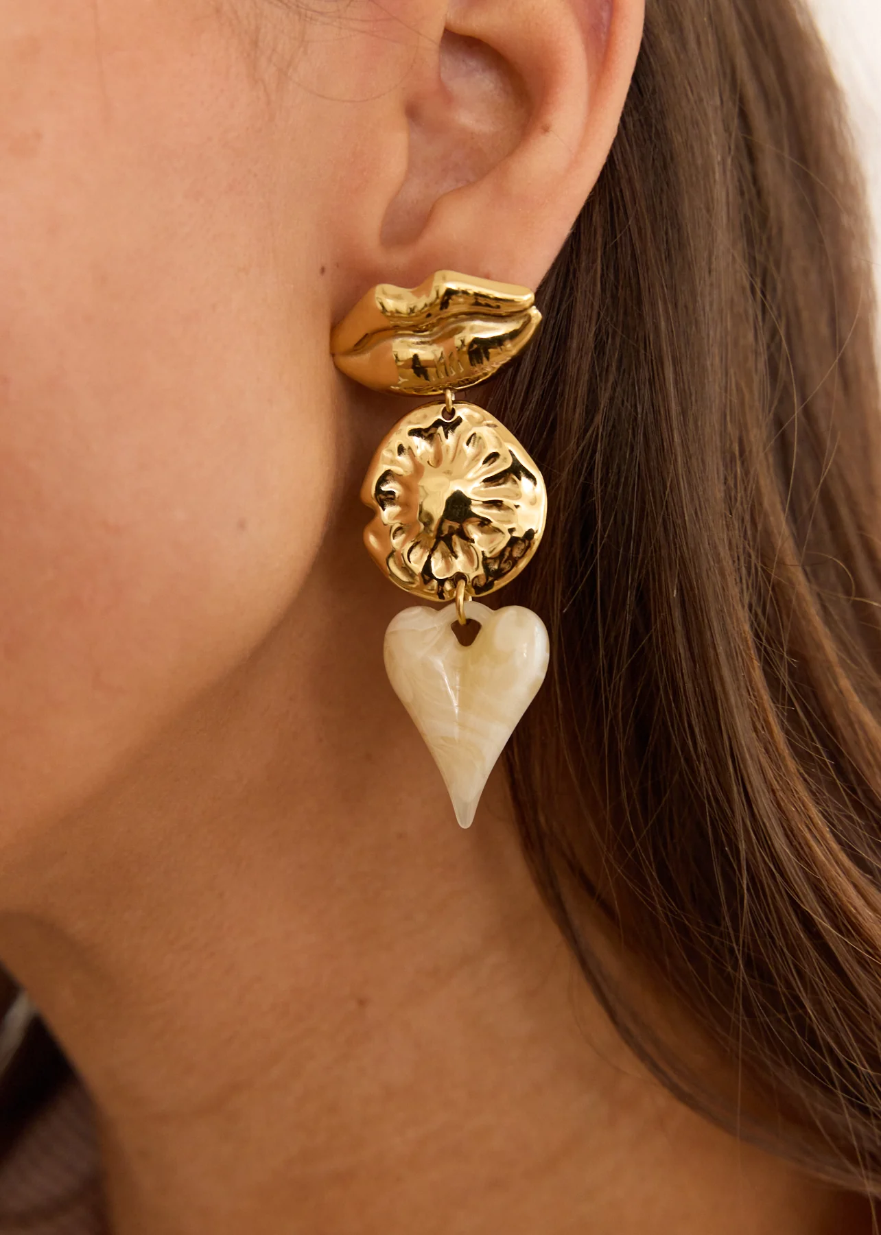 Boucles d'oreilles Lips
